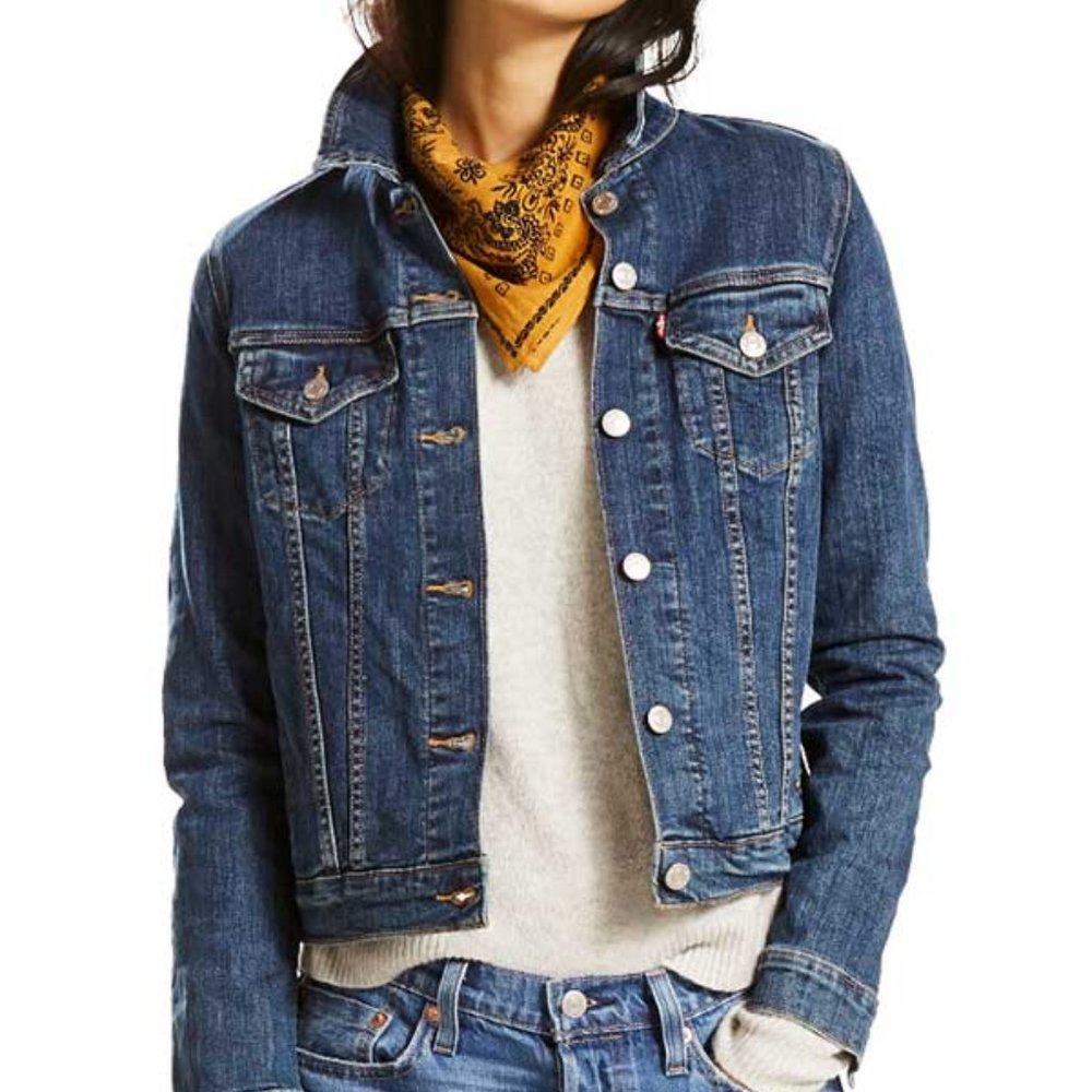 NWT Short Jean Jacket